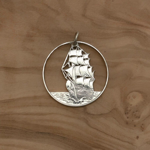 Segelschiff Bounty (Silber)